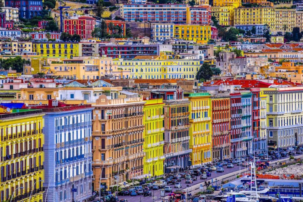 Panorama su Napoli