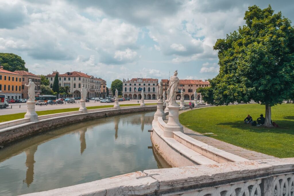 Scorcio sulla città di padova