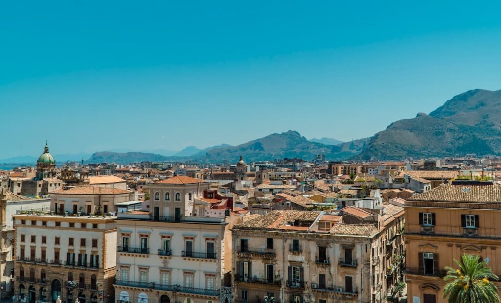 Vista su Palermo