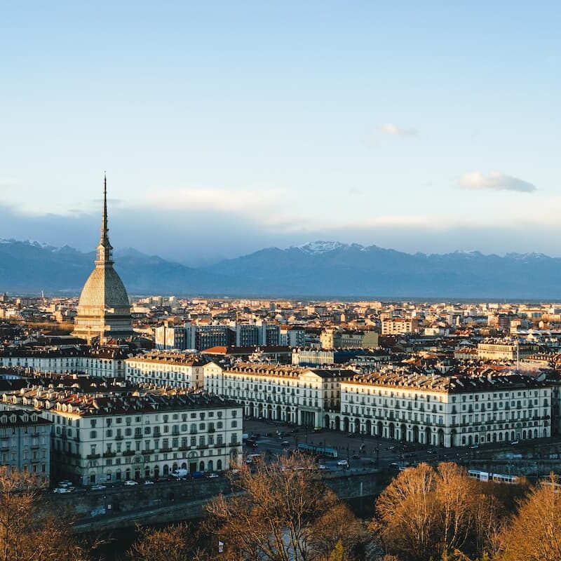 Vista su Torino