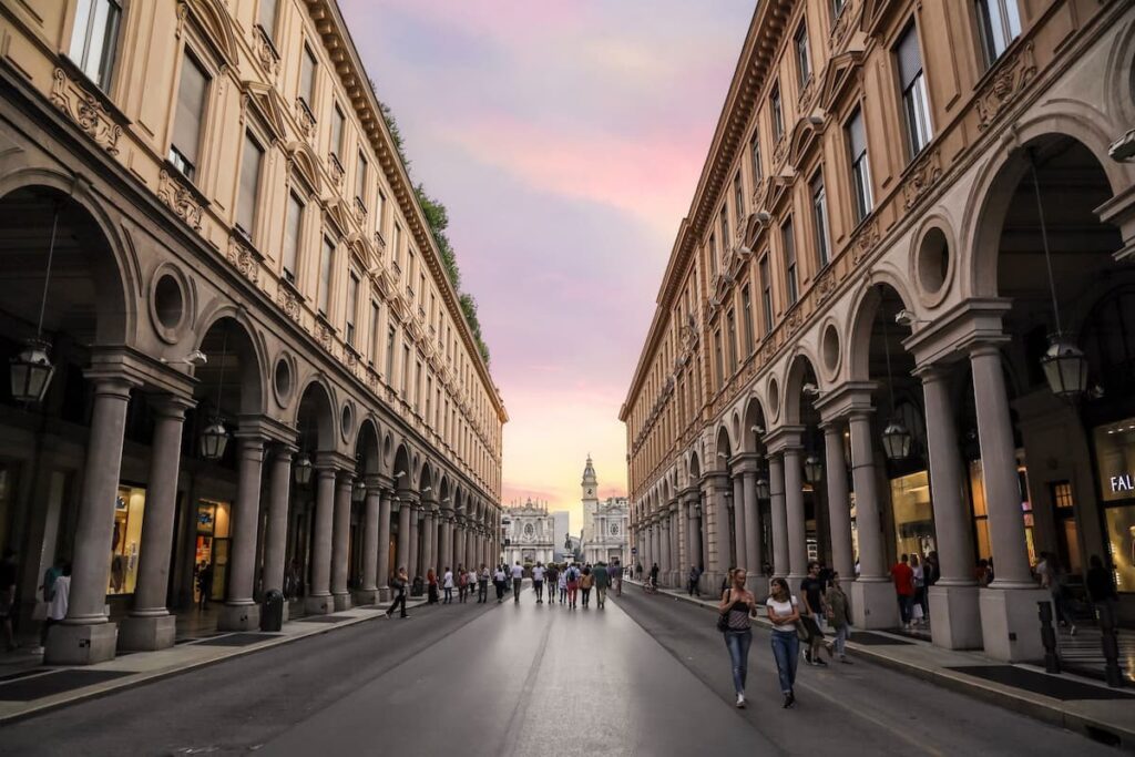 Via Roma a Torino