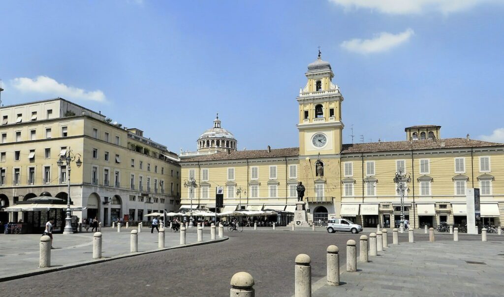 Piazza a Parma
