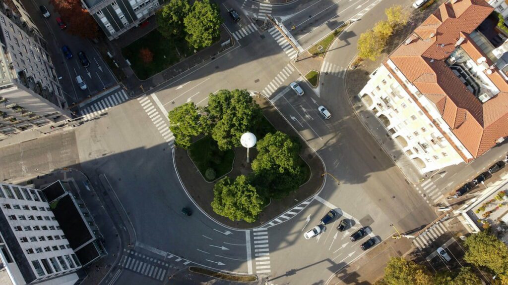 Vista aerea di Udine