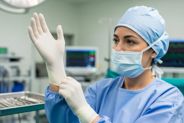 dottoressa mostra nella migliore università di medicina in italia come ci si deve preparare prima di un intervento chirurgico