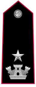 Mostrina grado Maggiore OF-3 Carabinieri