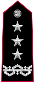 Mostrina grado Generale di Corpo d’Armata Carabinieri