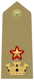 Mostrina del grado Maggiore comandante di Battaglione