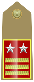 Mostrina del grado Primo Luogotenente