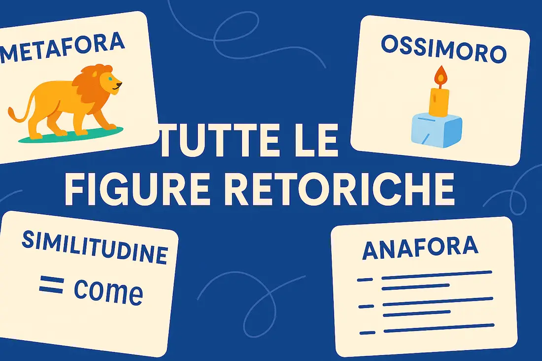 rappresentazione delle figure retoriche presenti nell'articolo