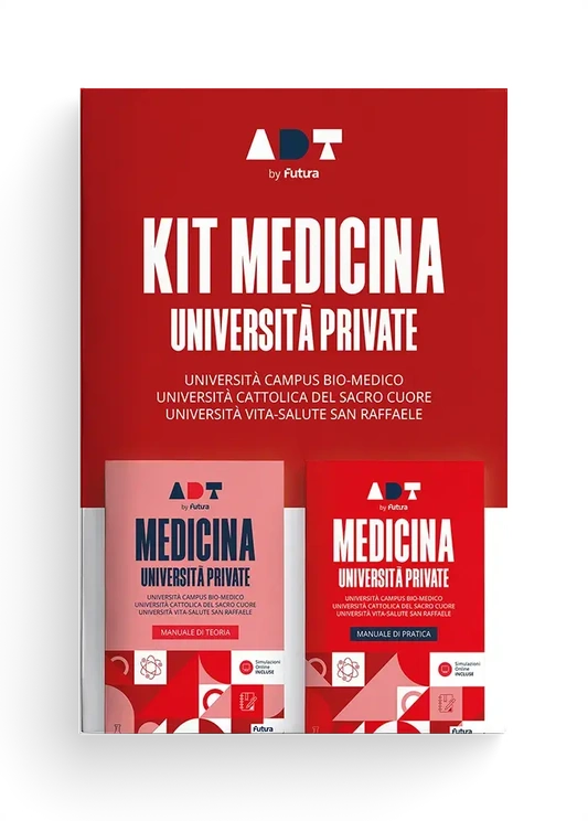 Accademia Dei Test. Medicina Università Private. Kit Di Preparazione