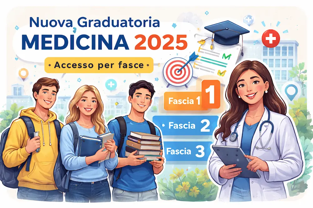 Uscita la Nuova graduatoria Medicina: come funziona l’accesso alle università per fasce