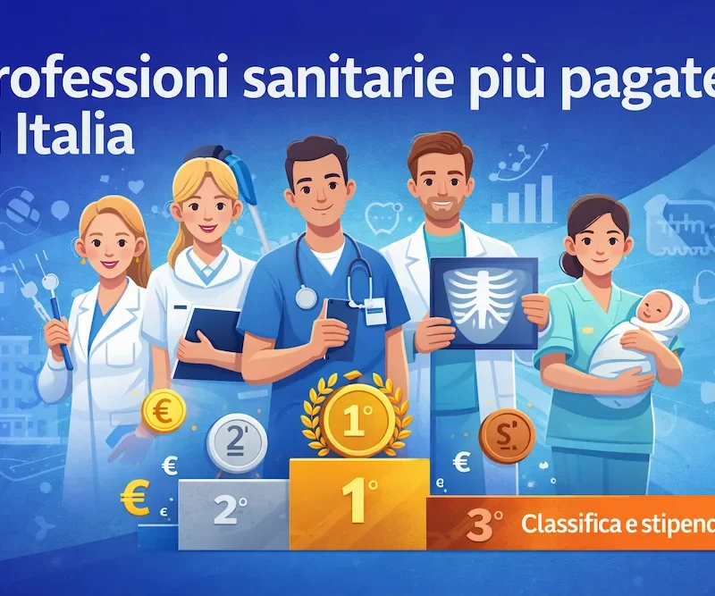 immagine di copertina per l'articolo sulle professioni sanitarie più pagate