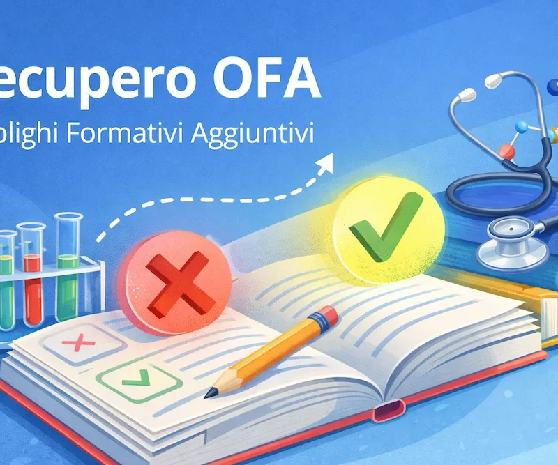 copertina dell'articolo sul funzionamento e il recupero degli ofa, obblighi formativi obbligatori, rappresenta un libro.