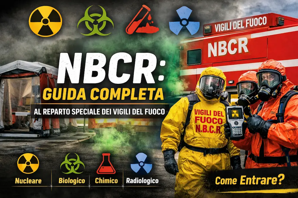 NBCR: guida completa al Reparto Speciale dei Vigili del Fuoco