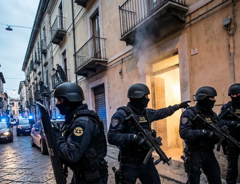 copertina per l'articolo su come entrare nel gis dei carabinieri rappresentante operatori del gis nel pieno esercizio delle proprie funzioni operative