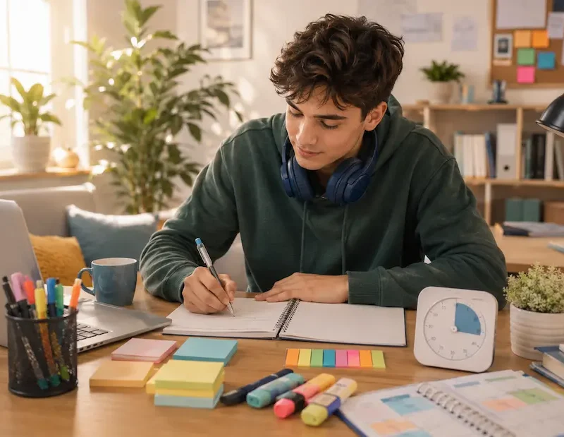 Copertina per l'articolo: ADHD a scuola e all'università: strategie di studio che funzionano