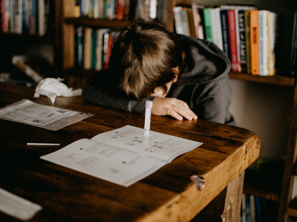 Studente in difficoltà