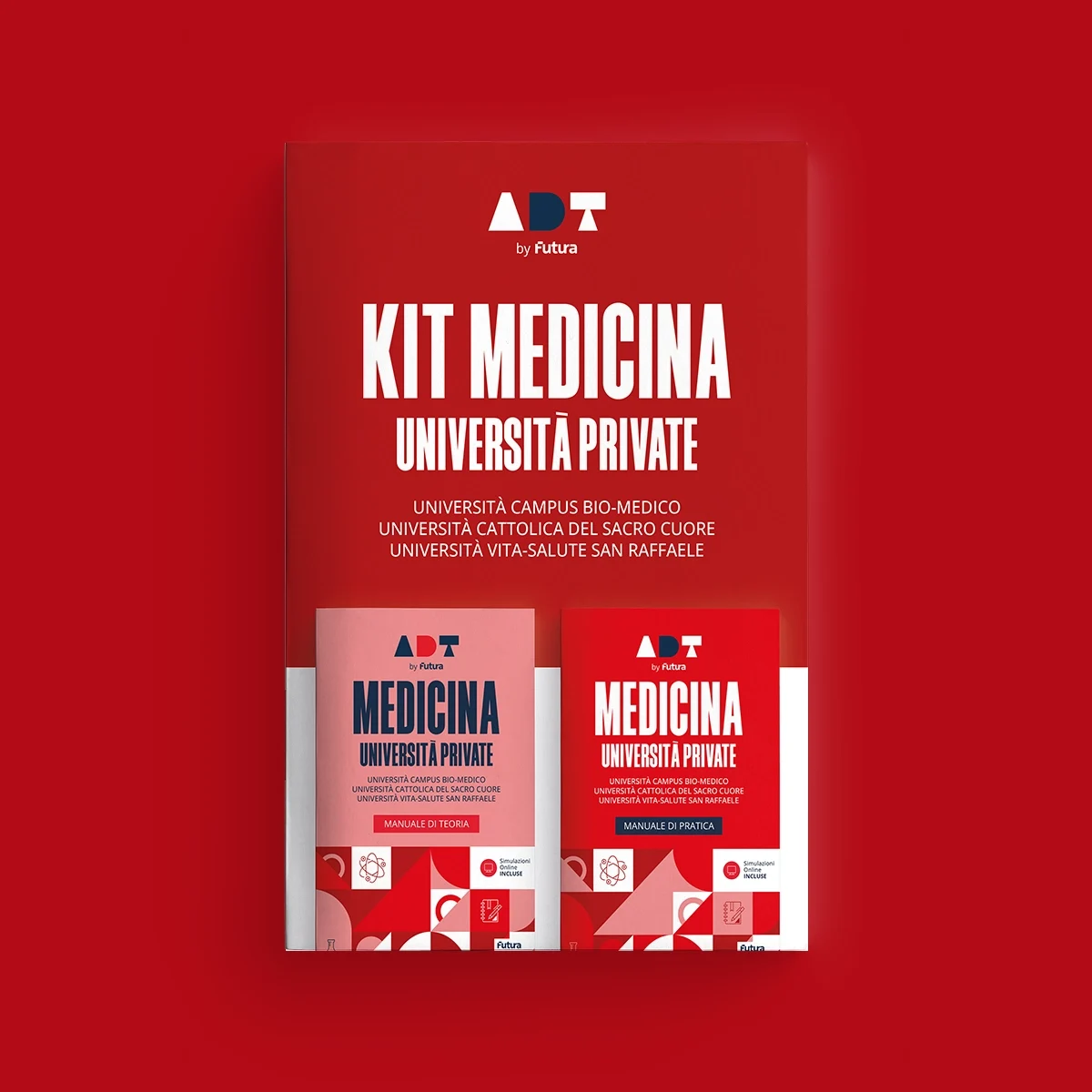 Kit Teoria e Pratica Medicina San Raffaele — copertina del manuale