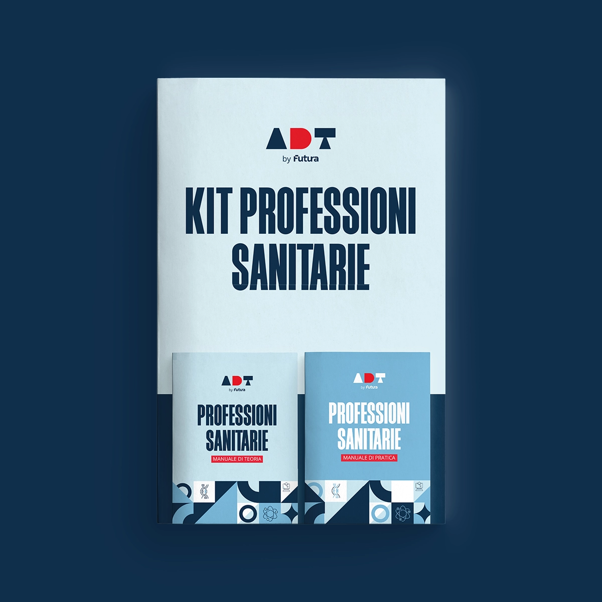 Kit Teoria e Pratica Professioni Sanitarie — copertina del manuale