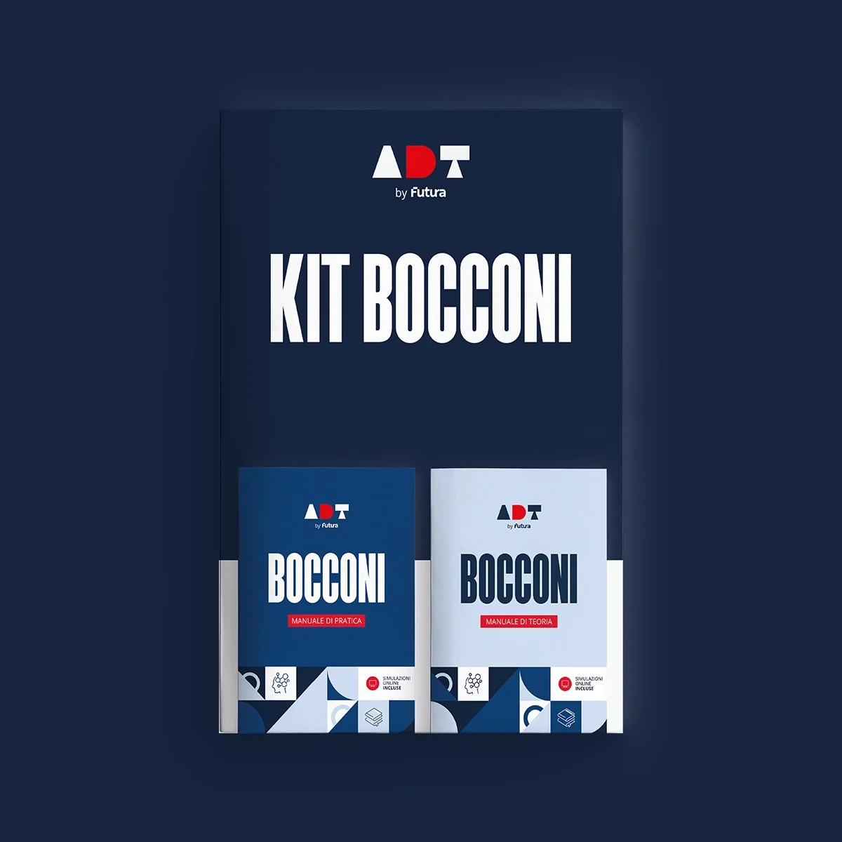 Kit Teoria e Pratica Test Bocconi — copertina del manuale
