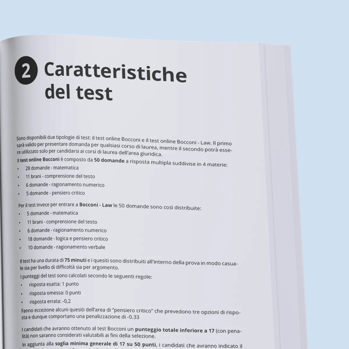 Manuale di Pratica Test Bocconi — anteprima pagina 5