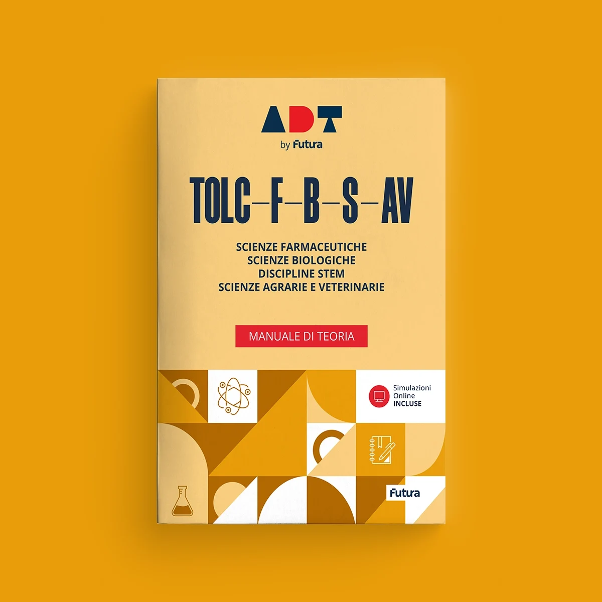 Manuale di Teoria TOLC-AV Agraria e Veterinaria — copertina del manuale
