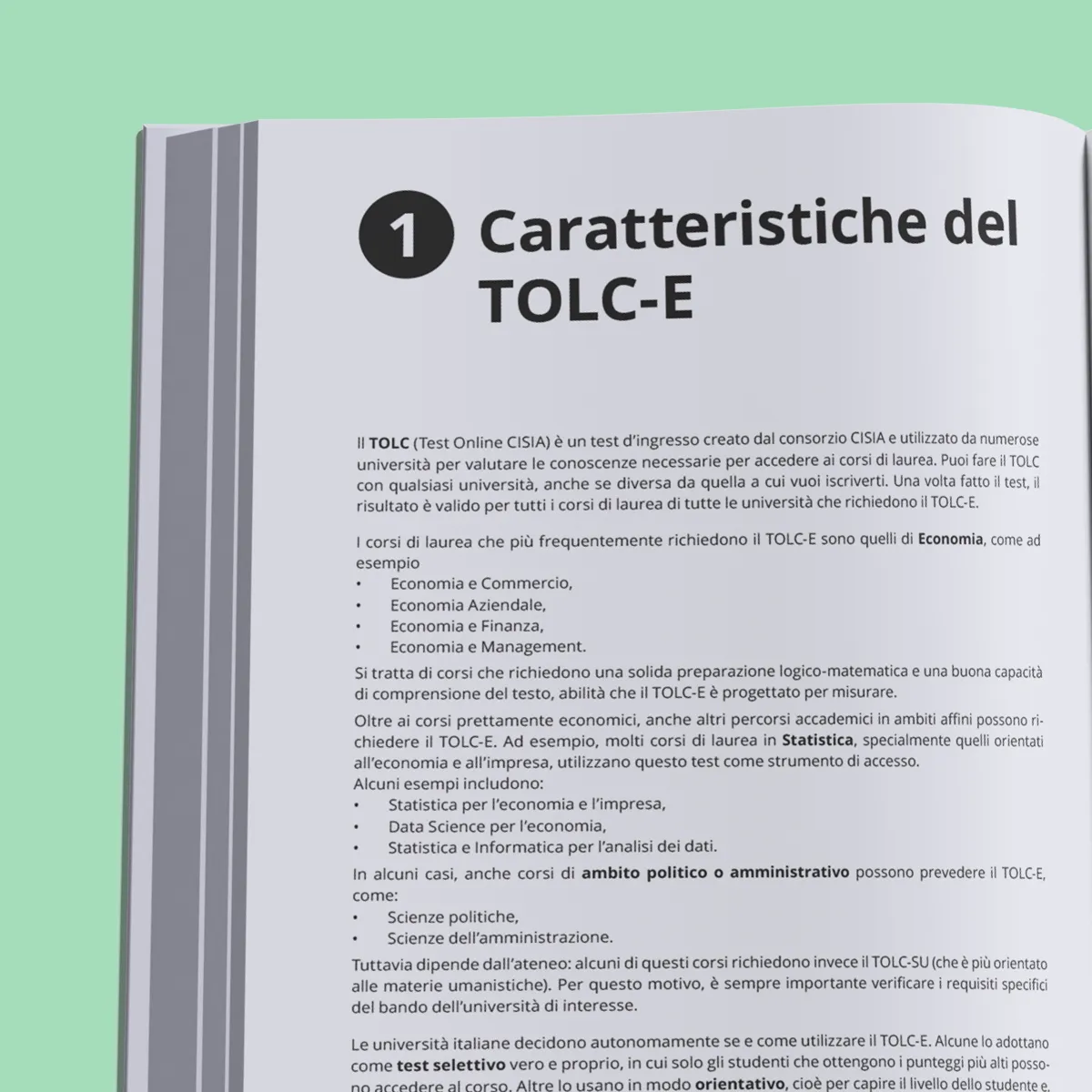 Manuale di Pratica TOLC-E Economia — anteprima pagina 4
