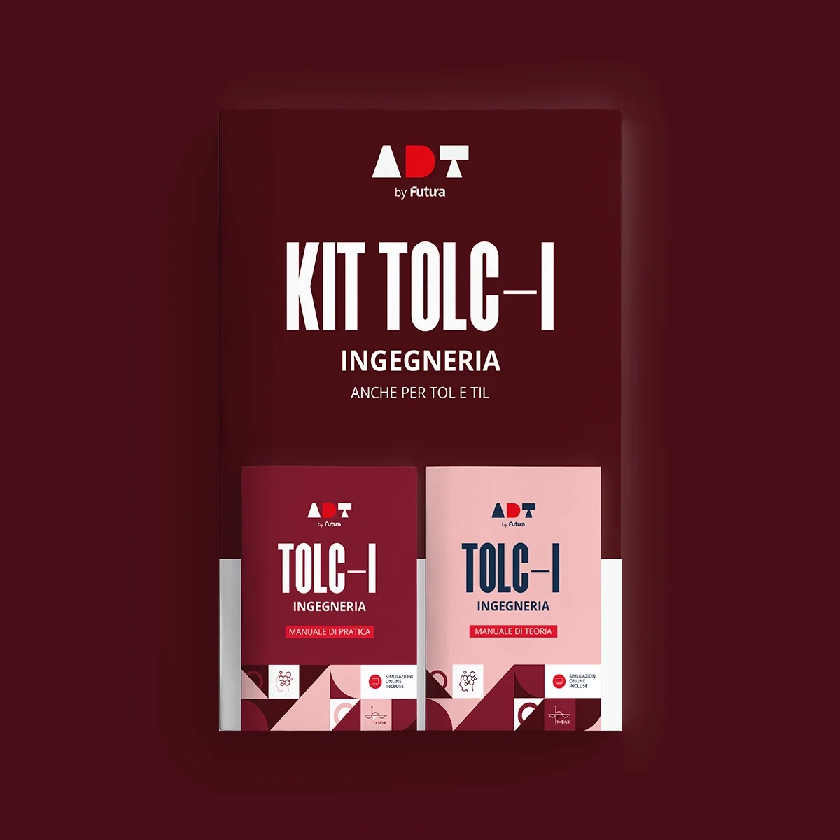 Kit Teoria e Pratica TOLC-I Ingegneria — copertina del manuale