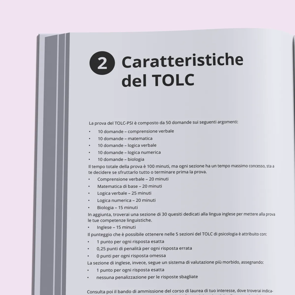 Manuale di Pratica TOLC-PSI Psicologia — anteprima pagina 3