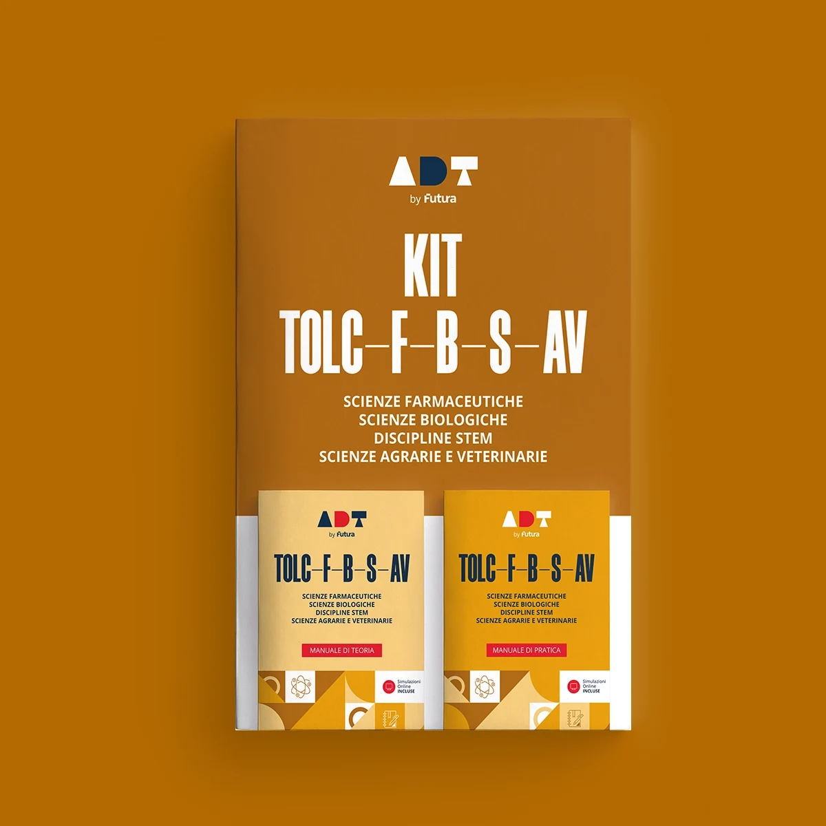 Kit Teoria e Pratica TOLC-S Scienze — copertina del manuale