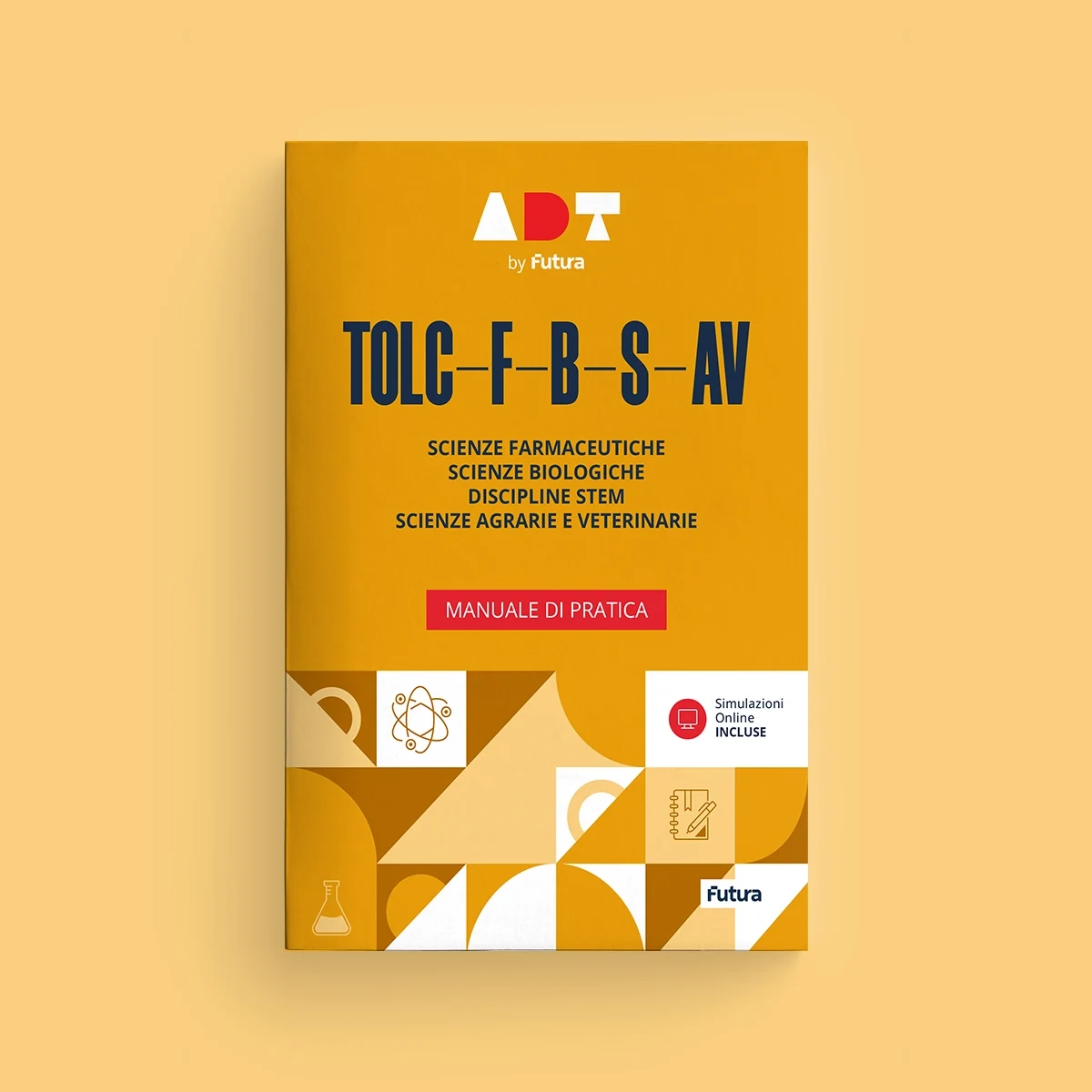 Manuale di Pratica TOLC-S Scienze — copertina del manuale