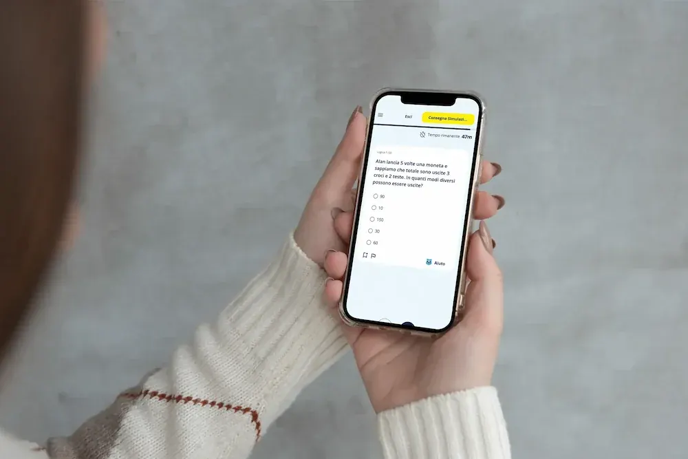 Simulazione Futura svolta da smartphone