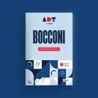 Copertina del manuale di preparazione di teoria per il test Bocconi