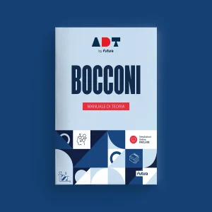Copertina del manuale di preparazione di teoria per il test Bocconi