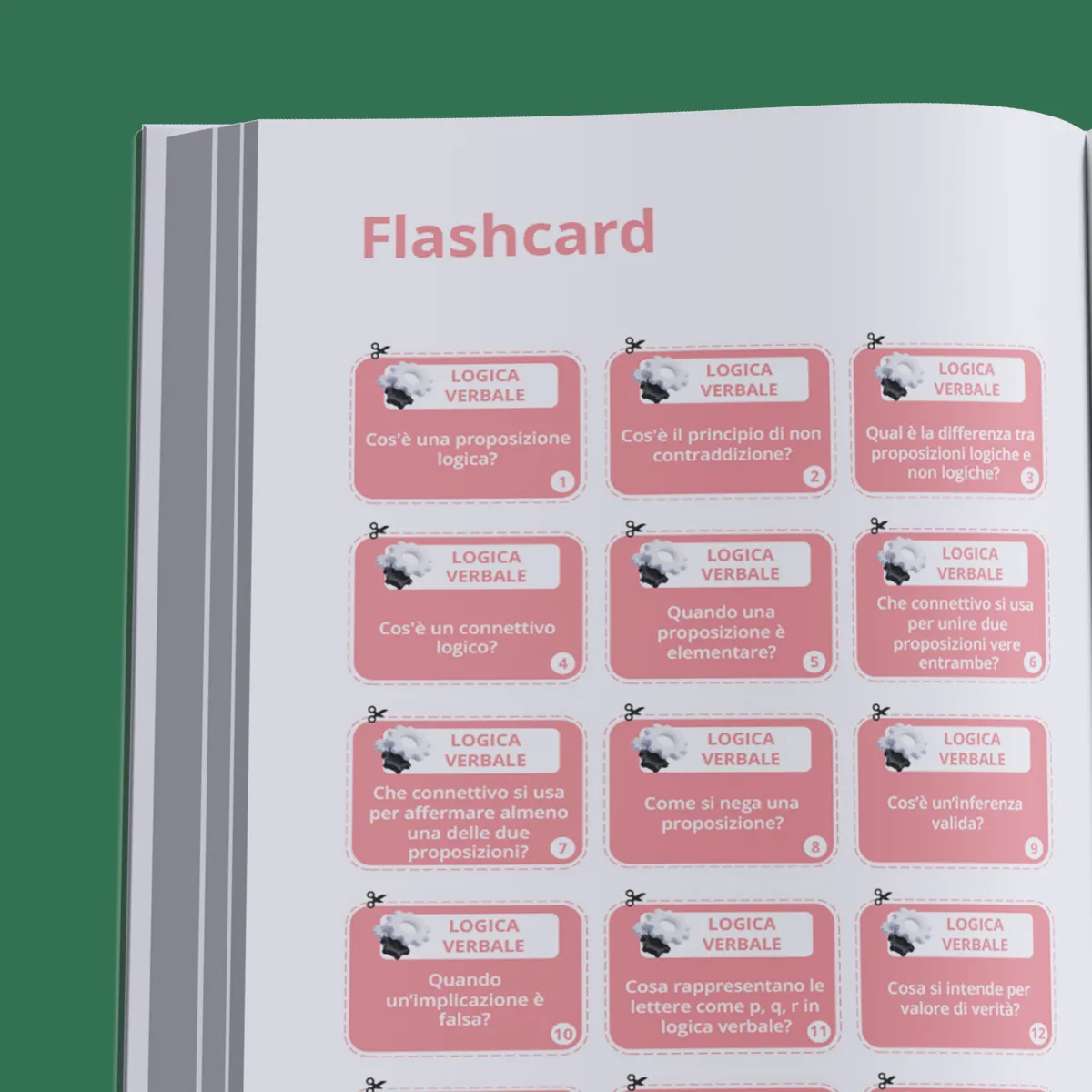 Interni del manuale di preparazione (teoria) per il tolc-e