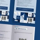 Interni e copertina del manuale di preparazione (teoria) per il il test Bocconi