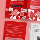 Interni e copertina del manuale di preparazione (Pratica) per il test di Medicina Università Private