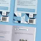 Interni e copertina del manuale di preparazione (Teoria) per il test di Professioni Sanitarie